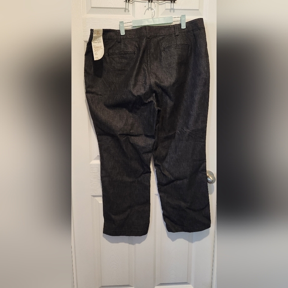 Talbots Black Boot Cut Demin Pants 22WP - Picture 4 of 5